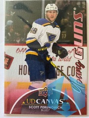 2021-22 Upper Deck Extended SCOTT PERUNOVICH Canvas Young Guns #C368